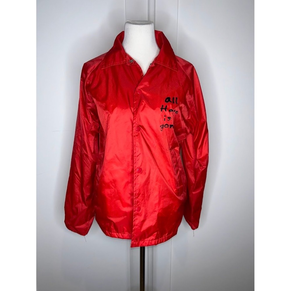 Slipknot All Hope Is Gone Red Coaches Jacket Mens Medium 2018 Official Merch